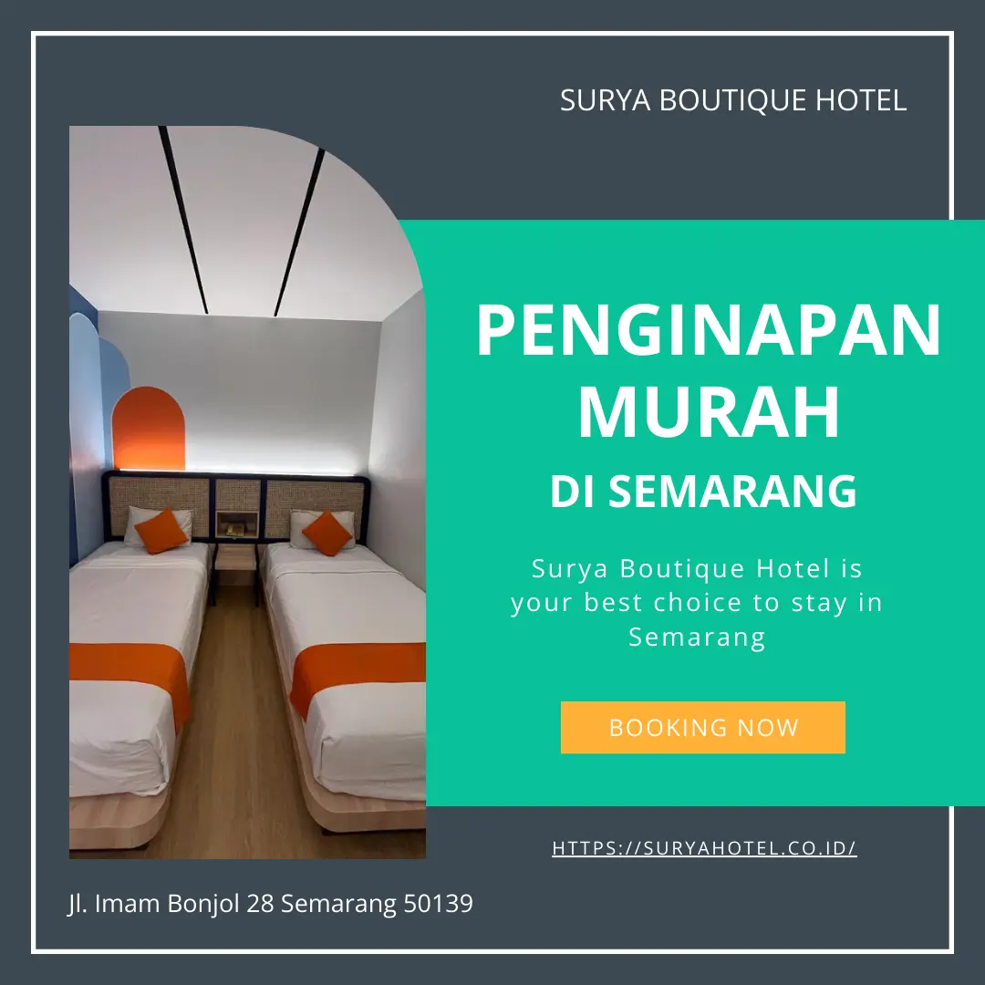 Penginapan Murah di Semarang Nyaman dan Strategis